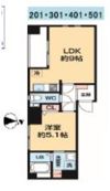 L・CASA住吉の間取り画像