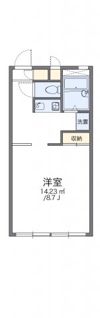 レオパレスヴェルドミールイマイの間取り画像