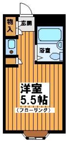 パークヒルズ桜上水の間取り画像