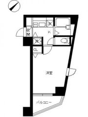 スカイコート後楽園第5の間取り画像