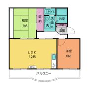 青山ハイツ B棟の間取り画像
