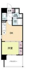 プライマル南森町(旧ビガーポリス415松ヶ枝町Ⅲ)の間取り画像