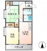 ゲートアキの間取り画像
