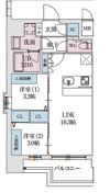 スプランディッド弁天町WESTの間取り画像