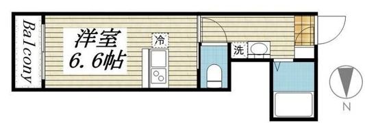 ベネボレンス千早の間取り画像