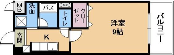 プリエール南草津の間取り画像