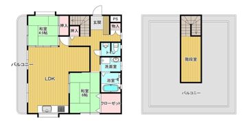 コンフォートの間取り画像