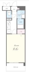 シャトゥーオリラニ東の間取り画像