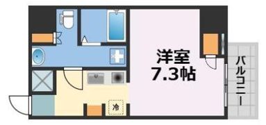 Alcoba日本橋の間取り画像
