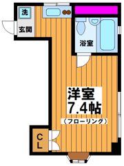 南台クレストの間取り画像