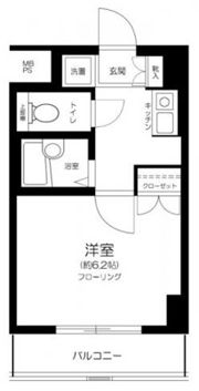 エクセリア上野毛の間取り画像
