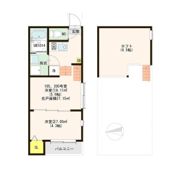 ハーモニーテラス中野栄の間取り画像