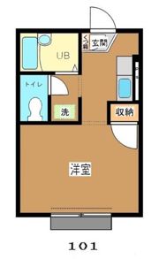 カメリア河原の間取り画像