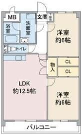エンドール吉根の間取り画像