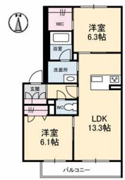 ブリリアントコートの間取り画像