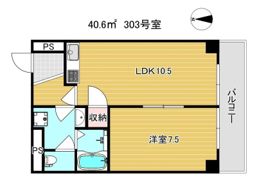 ★ジオナ天神橋の間取り画像