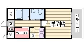 スパンキーギャレットの間取り画像