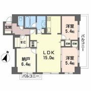 エスト クローネの間取り画像