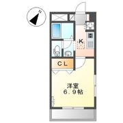 パークサイド武蔵塚の間取り画像