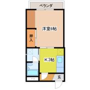 ルーチェ若杉の間取り画像