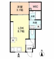 INTEGRAL凪の間取り画像