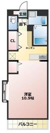 リバーヒルズの間取り画像