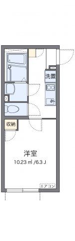 クレイノ新町西の間取り画像