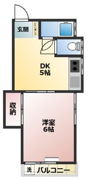 AKハイツの間取り画像