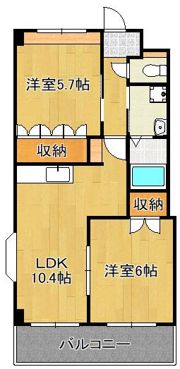 フォレストコージャックの間取り画像