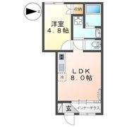 ソラール楓Bの間取り画像