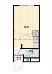 ベルピア馬堀海岸の間取り画像