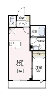 Vieuno-Kの間取り画像