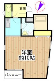 ゼフィール横濱の間取り画像