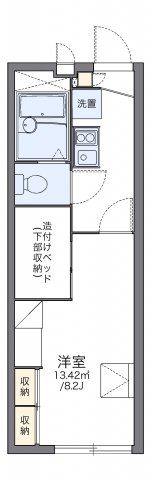 レオパレスSunnyHomesの間取り画像