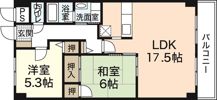 グランカーサ古江の間取り画像