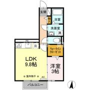 エスポワール・Tの間取り画像