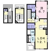 セイバリーKⅢの間取り画像