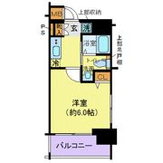 エステムプラザ品川大崎駅前レジデンシャルの間取り画像