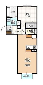 ハートフル新保の間取り画像