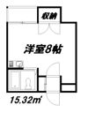 ハイツ丸松の間取り画像