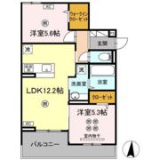 セジュール ピア 吉島の間取り画像