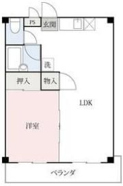ラビットハウス小林の間取り画像