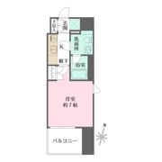 ベルフェリーク横濱山下町の間取り画像