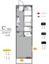 Hilltop Bの間取り画像