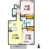 コーポ ヴェルデの間取り画像