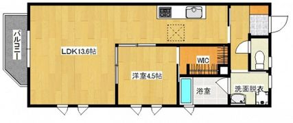 エクセル牛田本町の間取り画像