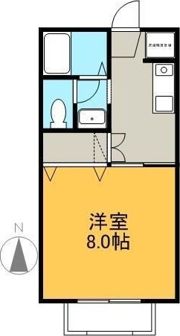 アルバビエントBの間取り画像