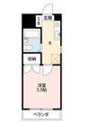 銀東ハイツⅡの間取り画像