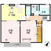 リヴィエールBの間取り画像