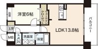 リブレストⅡの間取り画像